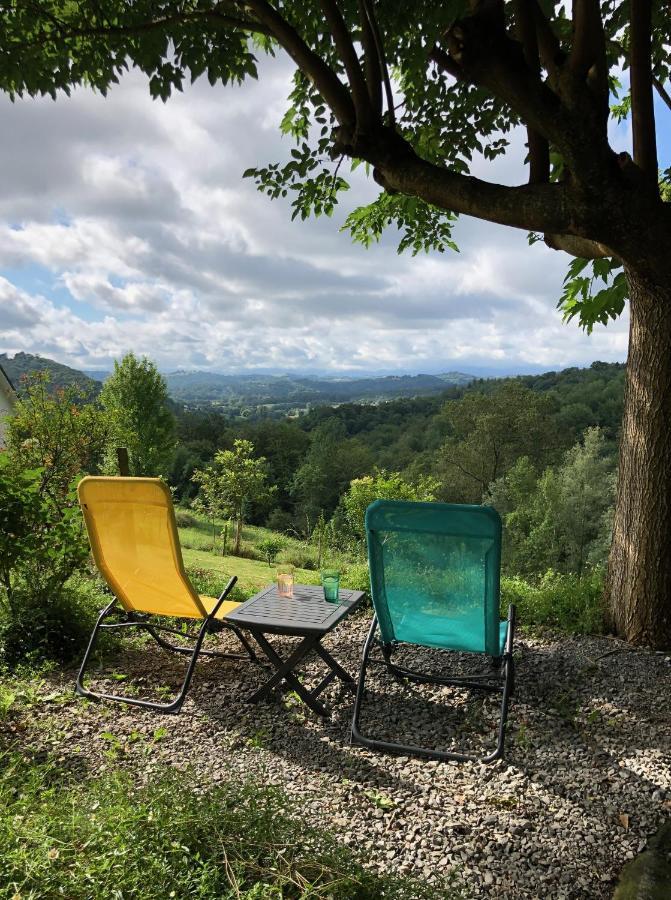 La Cabane Des Coteaux Gan Kültér fotó